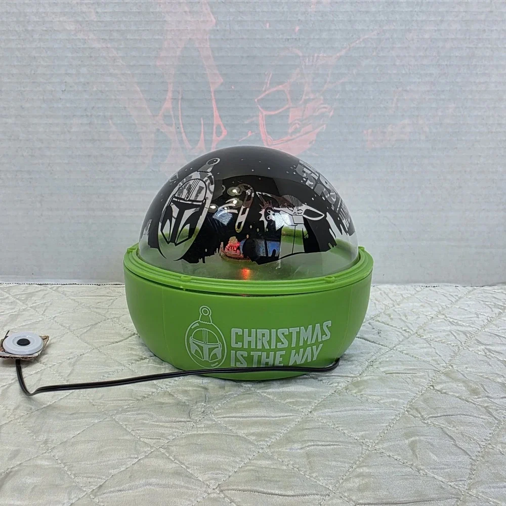 STAR WARS The Mandalorian LED Shadowlights Christmas Lightshow Projection No Box